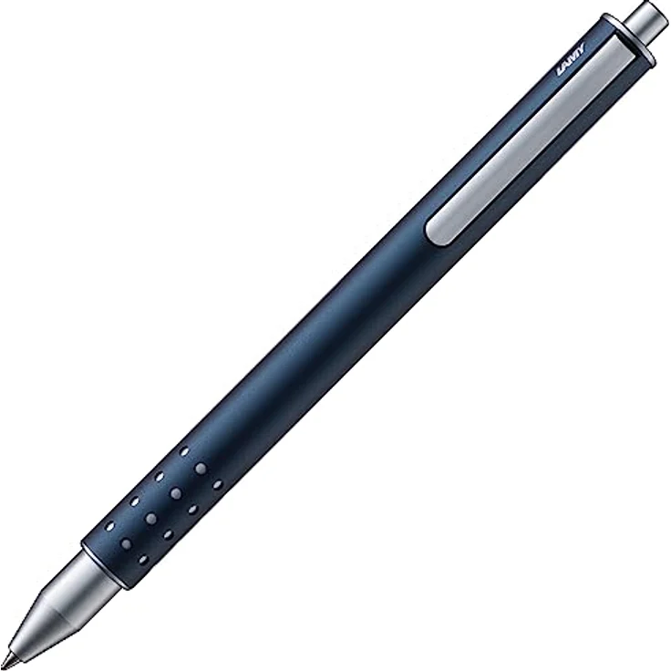Lamy Swift, kappenloser Tintenroller mit versenkbarem Clip, blau – Bild 1