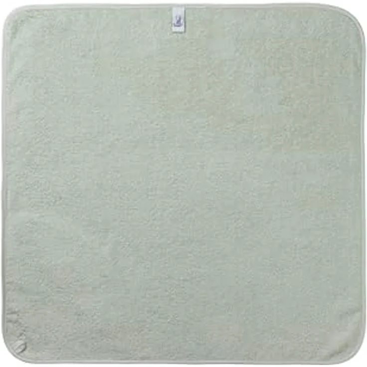 Kapuzen Badetuch aus uni Frottee 80 x 80 cm mit Applikation Ente Edda Lou, – Bild 3