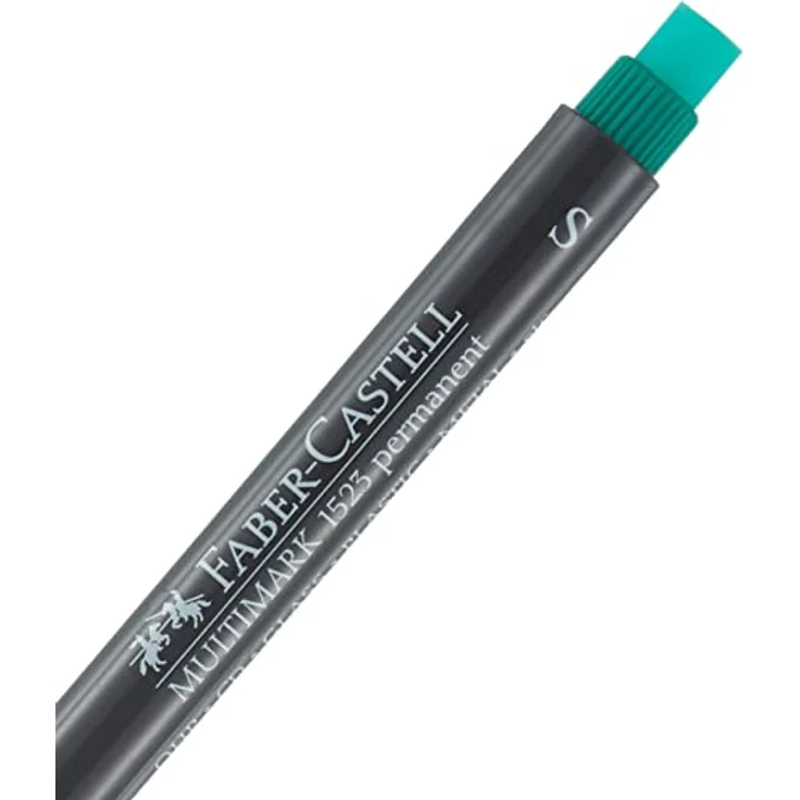 Faber-Castell 152363 - Marker Multimark S, permanent, grün – Bild 4