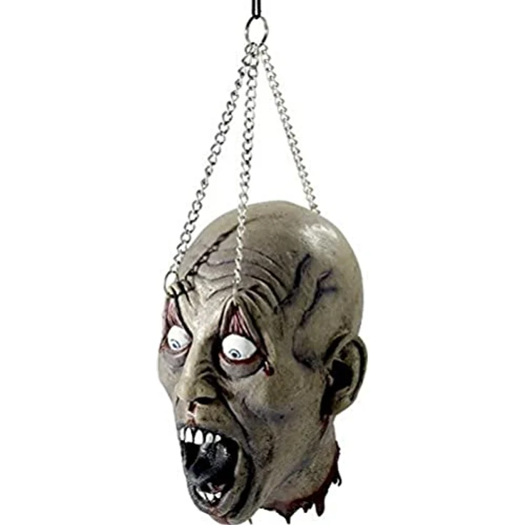 Smiffys Halloween Zerstückelter Kopf, Latex, One Size Kostümzubehör für Karneval und Halloween