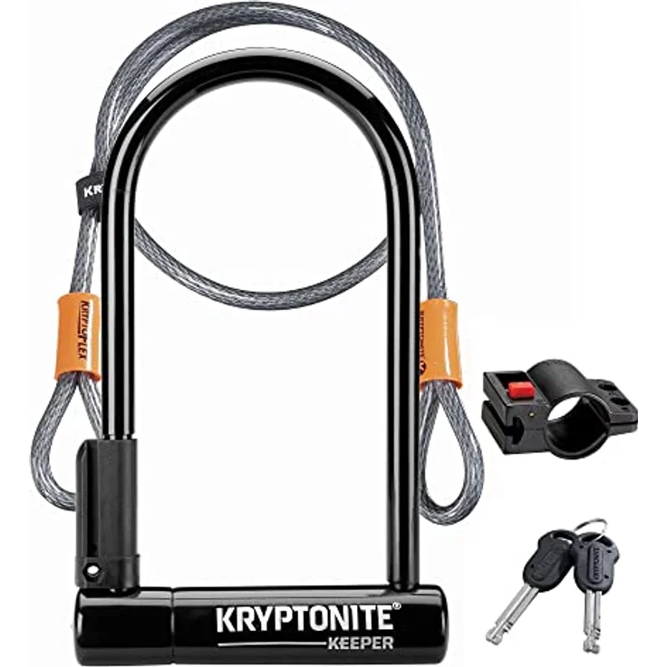 Kryptonite Keeper Schlösser Schwarz 120cm – Bild 1