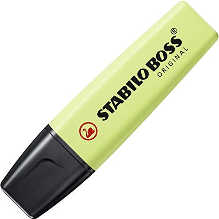 Textmarker - STABILO BOSS ORIGINAL Pastel - Einzelstift - Prise von Limette – Bild 2