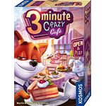 KOSMOS 683788 3 Minute Crazy Café, Kooperatives Echtzeitspiel für 2-6 Spieler ab 7 Jahren, in praktischer Open & Play Magnet-Box, Reise-Spiel, kleines Geschenk für Kinder und Erwachsene, Partyspiel