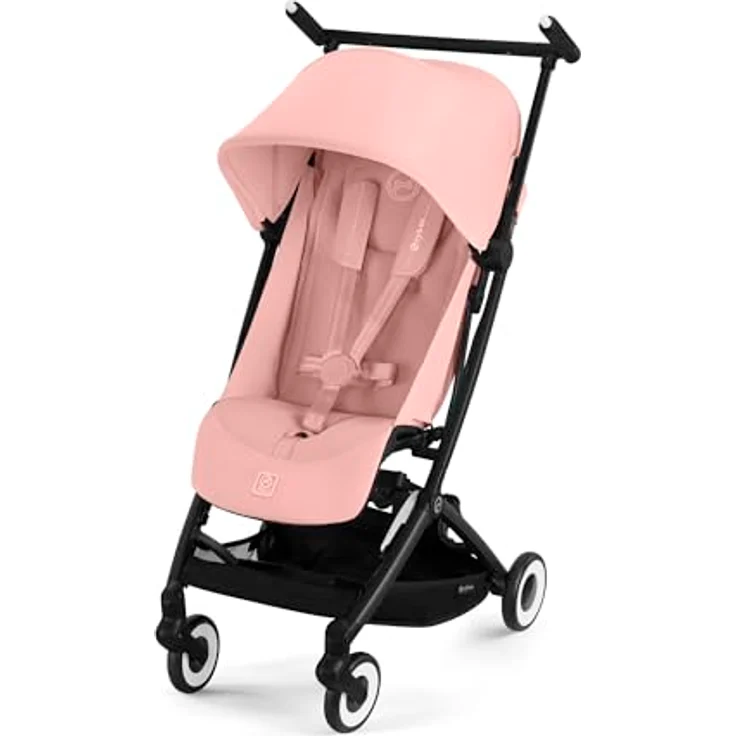 Cybex Gold LIBELLE Kinderwagen, ultraleicht (6 kg), Einhand-Gurtsystem, geeignet von 6 Monaten bis 4 Jahre (max. 22 kg), Candy Pink – Bild 1