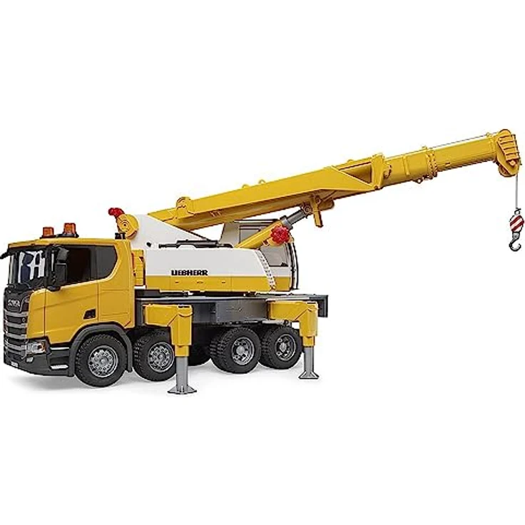 Bruder 03571 Scania Liebherr Kran-LKW 560R mit Light & Sound Modul – Bild 6