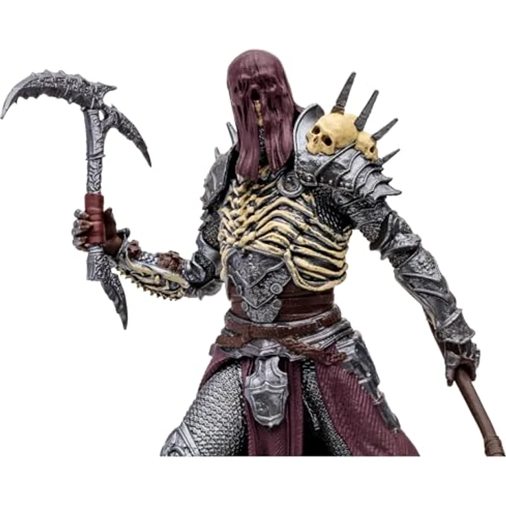 McFarlane Diablo 4 Actionfigur Necromancer, 15 cm, detaillierte und bewegliche Sammelfigur mit Base in Fensterbox – Bild 3