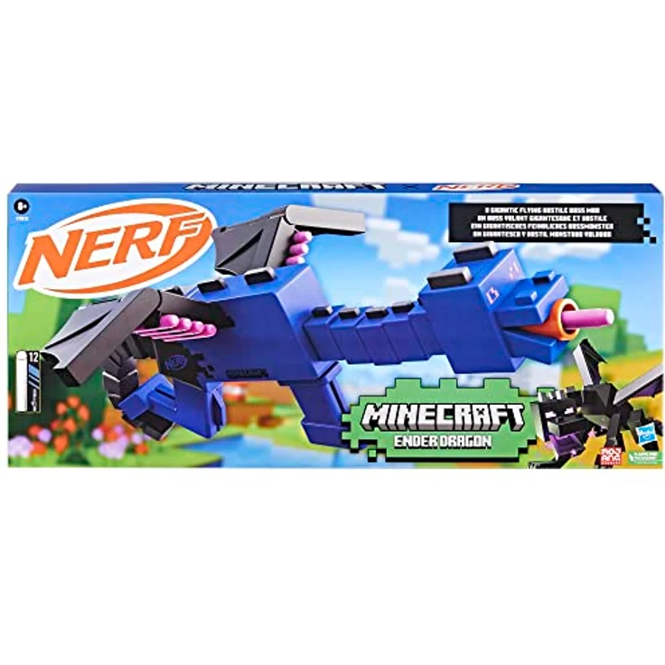 Nerf Minecraft Ender Dragon Blaster und 12 Nerf Elite Darts – Bild 3