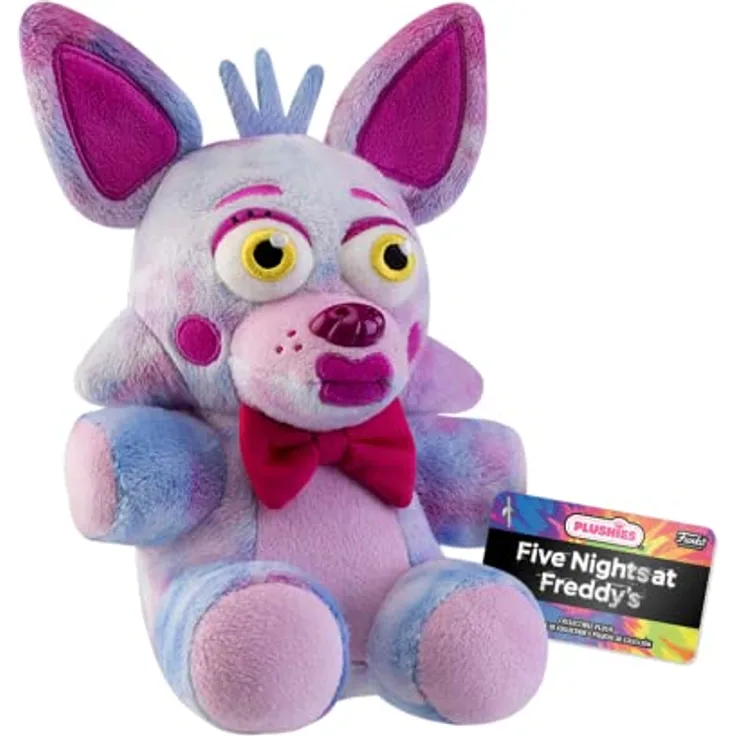 Funko Plush: Five Nights At Freddy's (FNAF) TieDye - FT Foxy - Foxy - Plüschtier - Geschenkidee Zum Geburtstag - Offizielle Handelswaren - Gefüllt Plüschtiere Für Kinder Und Erwachsene Und Freundinnen
