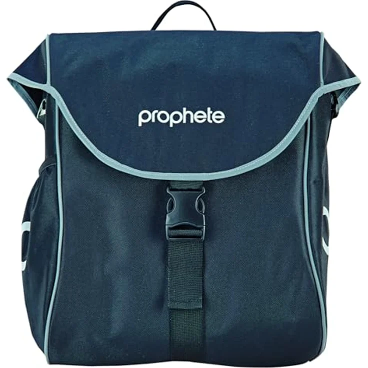 Prophete Fahrradtasche Seitenpacktasche, Kinderfahrradtasche mit 20 Litern Volumen, wasserabweisend - Schwarz – Bild 2