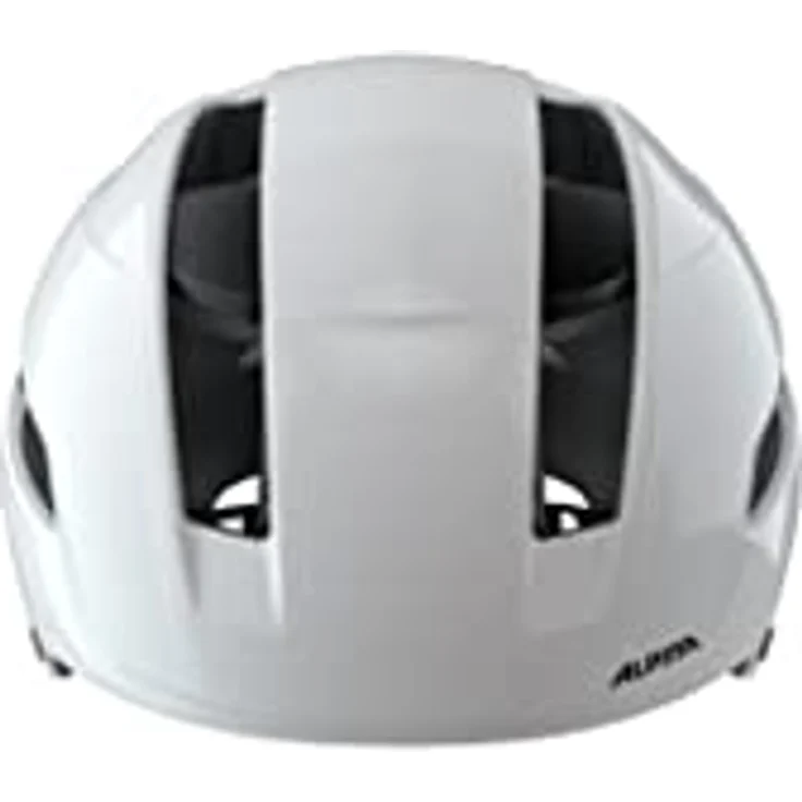 ALPINA SOHO - Extrem Robuster, Leichter & Individuell Anpassbarer Urban Fahrradhelm Für Erwachsene, white gloss, 51-56 cm – Bild 2