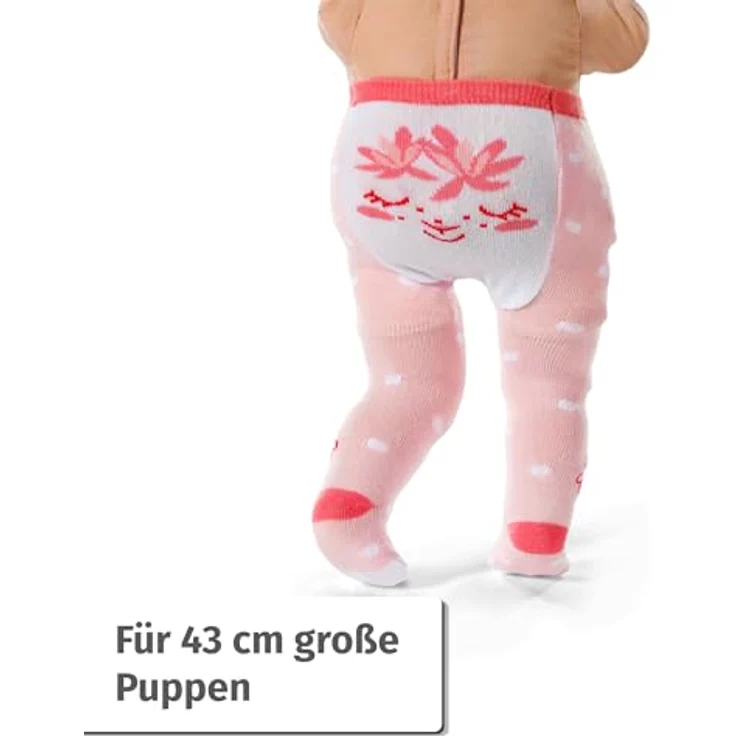 Baby Annabell Strumpfhosen und Socken, 2er Pack Puppenstrumpfhosen in verschiedenen Farbkombinationen, Zapf Creation – Bild 4