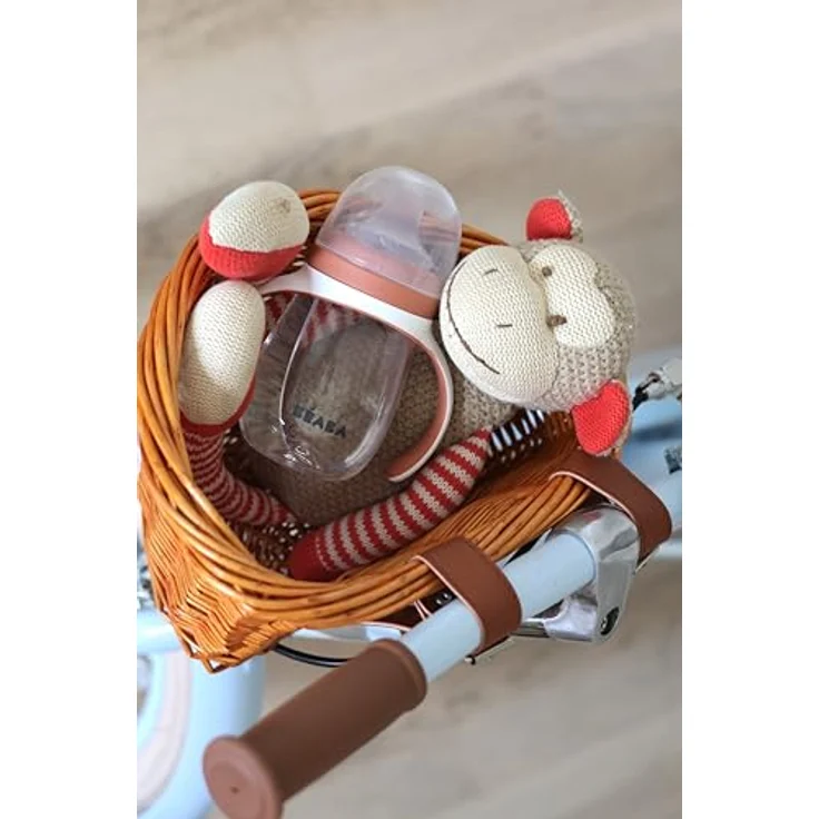 Beaba Lerntasse 2in1, Babyflasche mit 210ml Fassungsvermögen, terrakotta, spülmaschinen- und mikrowellentauglich – Bild 5