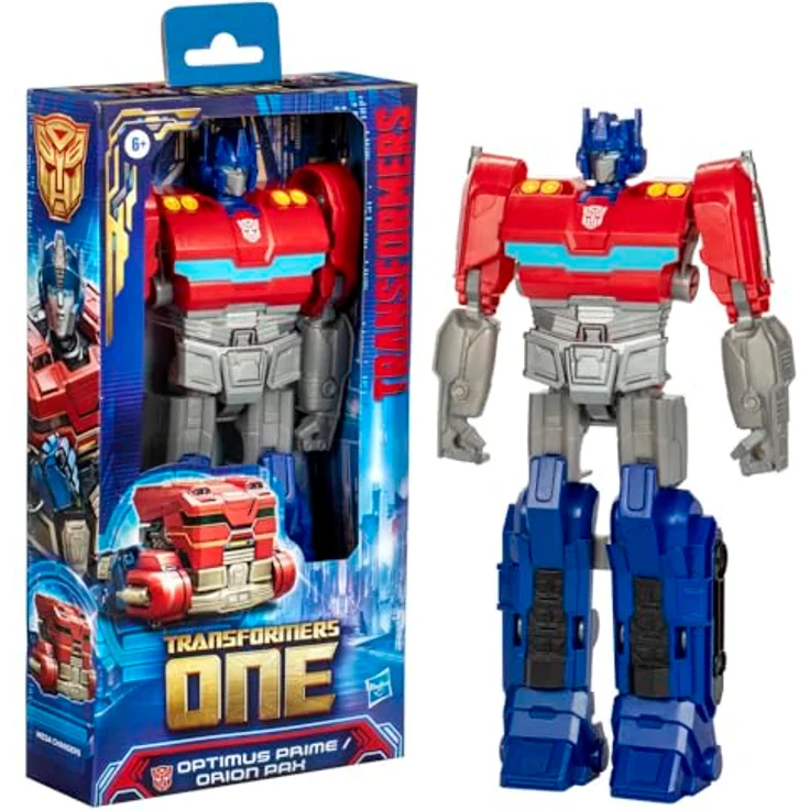 Transformers Transformers One Mega Changer Action-Figur, 2-in-1 verwandelbar in Roboter und cybertronischen Truck, 28 cm, für Kinder ab 6 Jahren – Bild 1