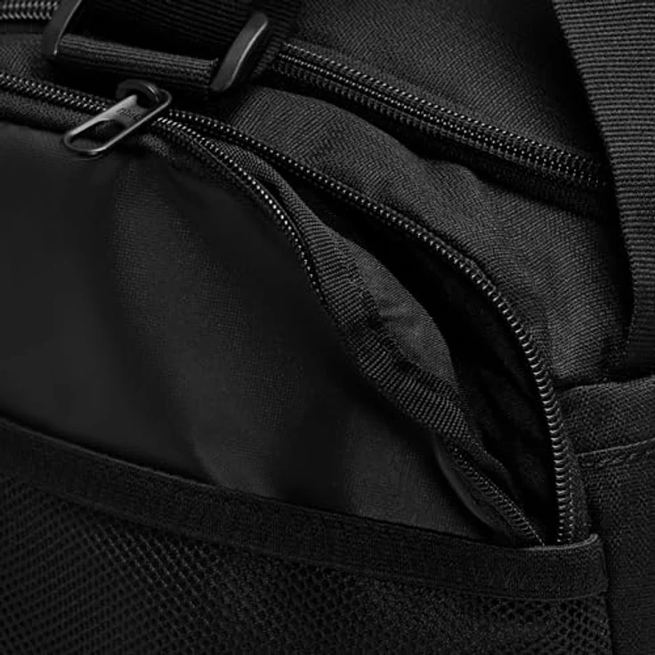 Nike Sporttasche Brasilia - Sporttasche (XS, 25 l) - Schwarz/Weiß - Mit separatem Fach für Schuhe und verschwitzte Kleidung – Bild 7