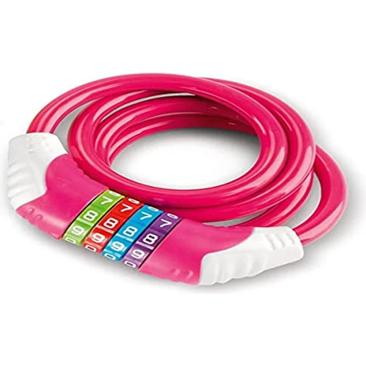 PUKY KS Sicherheitskabelschloss pink – Bild 5