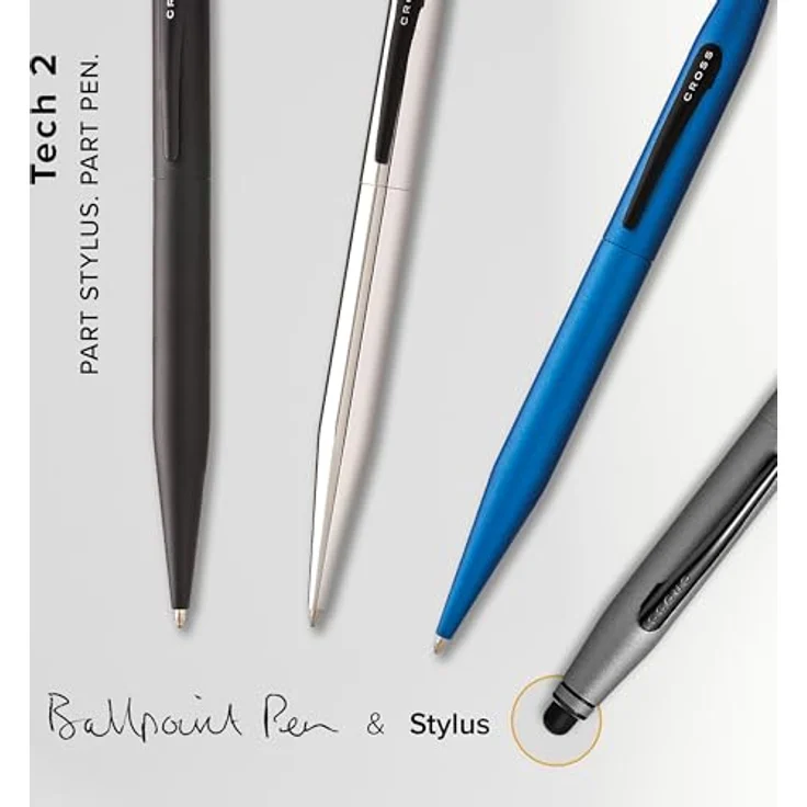 OTTO Füllfederhalter Tech2 Schwarz, Schreibgerät mit Stylus und Kugelschreiber – Bild 6
