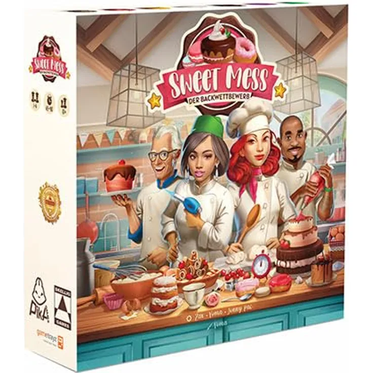 Skellig Games SKE48242 Sweet Mess: Der Backwettbewerb Deluxe - Unschlagbares Design, ideale Proportionen und erstaunliche Details