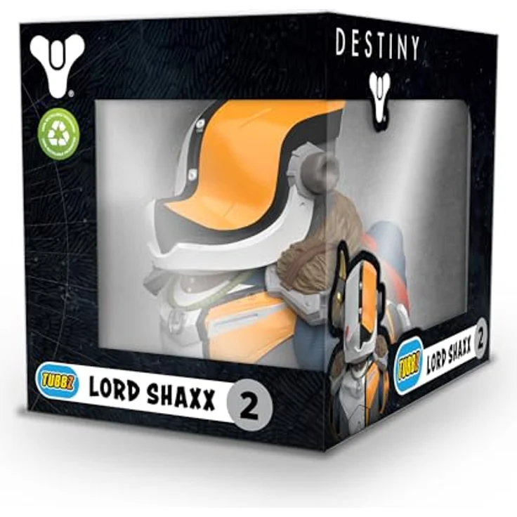 TUBBZ Lord Shaxx TUBBZ Box-Ausgabe, Sammler-Vinyl-Gummiente Figur, 9 cm groß, offiziell lizenziertes Destiny 2 Merchandise – Bild 2