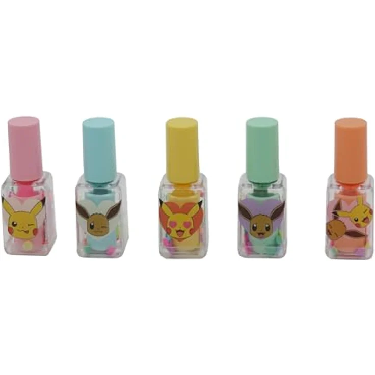 The Other Cyp Brands Blumen-Pokémon-Marker Set, Mehrfarbig mit beweglichem Konfetti, 5 Stück – Bild 2