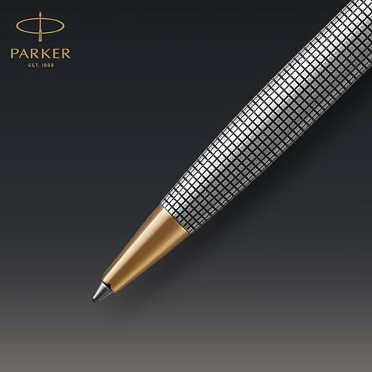 Parker Pen Sonnet, eleganter Schreibstift im klassischen Design, schwarz – Bild 5