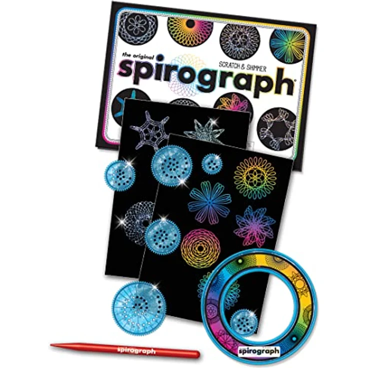 Diverse Verläge Spirograph Scratch & Shimmer – Bild 4