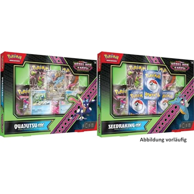 AMIGO Spiel + Freizeit GmbH POKÉMON 45924 PKM Pokémon Spezial-Illustrations-Kollektion Karmesin & Purpur Boosterpacks mit seltenen Promokarten – Bild 1