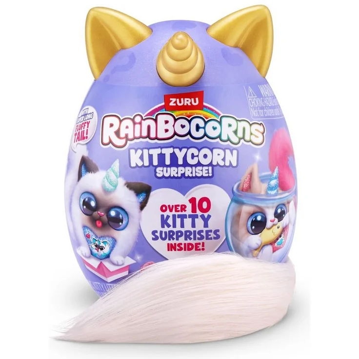 ZURU Plüschfigur Rainbocorns - Kittycorn - Surprise - 1 Stück