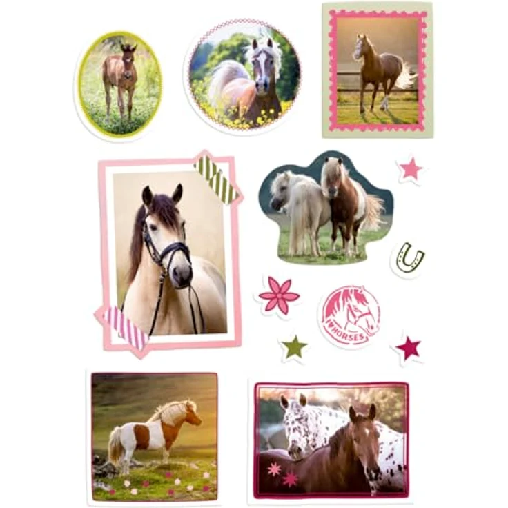 COPPENRATH DIE SPIEGELBURG Sticker Sticker - Pferdefreunde, mit traumhaften Stickern in wunderschönen Fotos, 16 Seiten, Format: 11,4 x 16 cm – Bild 11