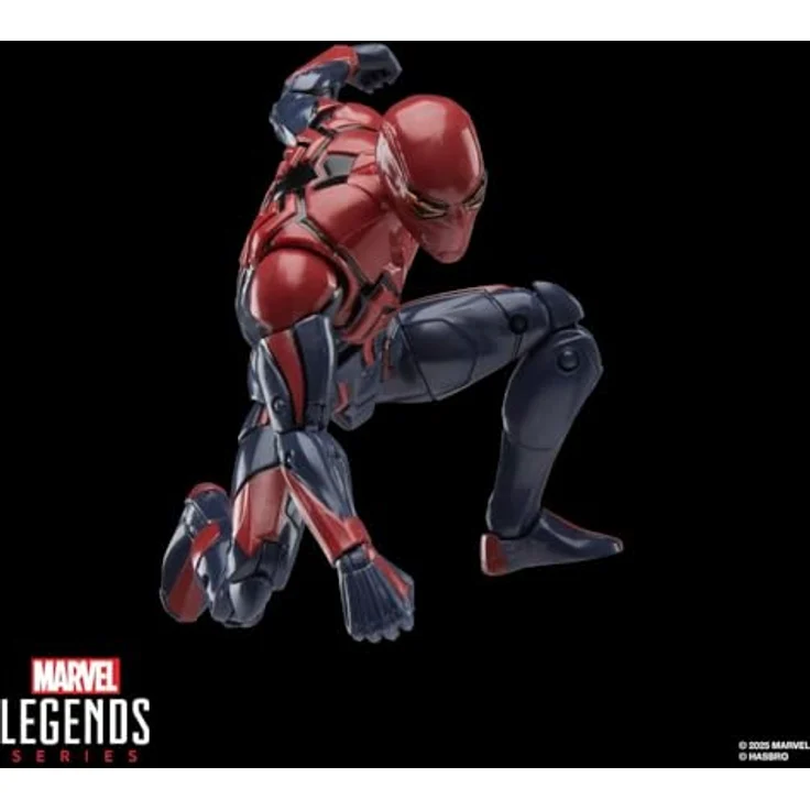 Hasbro Spiderman Spd Legends Exc Blue 3, 15 cm Action-Figur im Geschwindigkeits-Anzug mit 4 Accessoires – Bild 4