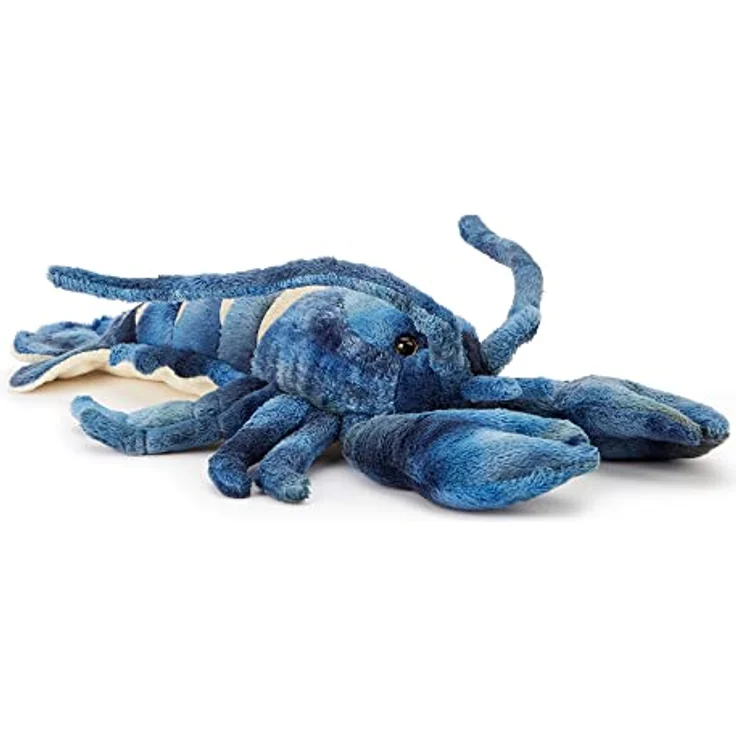 Zappi Co Hummer Plüschtier, gefülltes Kuscheltier für Kinder, 33-35cm, weich und pädagogisch wertvoll, rot-grau – Bild 4
