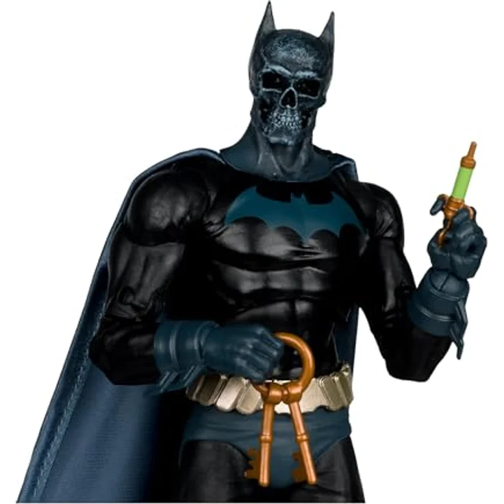 McFarlane DC Multiverse Actionfigur Black Mask as Batman (Beneath the Mask), 18 cm, detailreiche und bewegliche Sammelfigur mit Zubehör – Bild 6