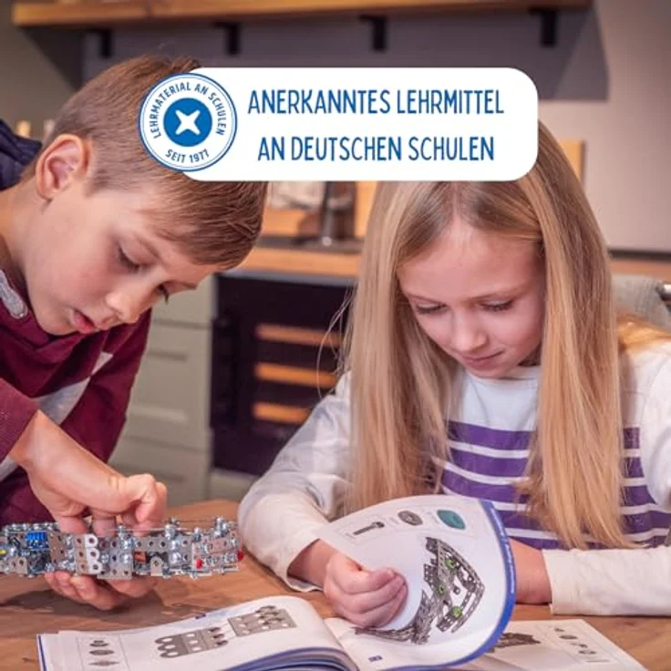 Eitech Betonmischer Mini Metallbaukasten, 112-teilig, Made in Germany, für Kinder ab 6 Jahren – Bild 5
