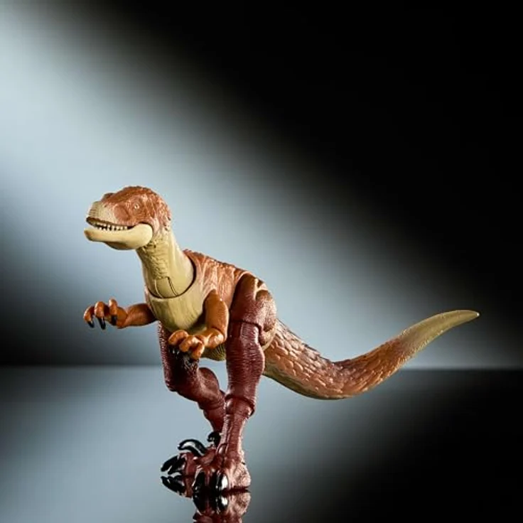 Mattel Jurassic World Hammond Collection Ornitholestes, Actionfigur mit 18 Bewegungspunkten, ca. 23 cm groß – Bild 3