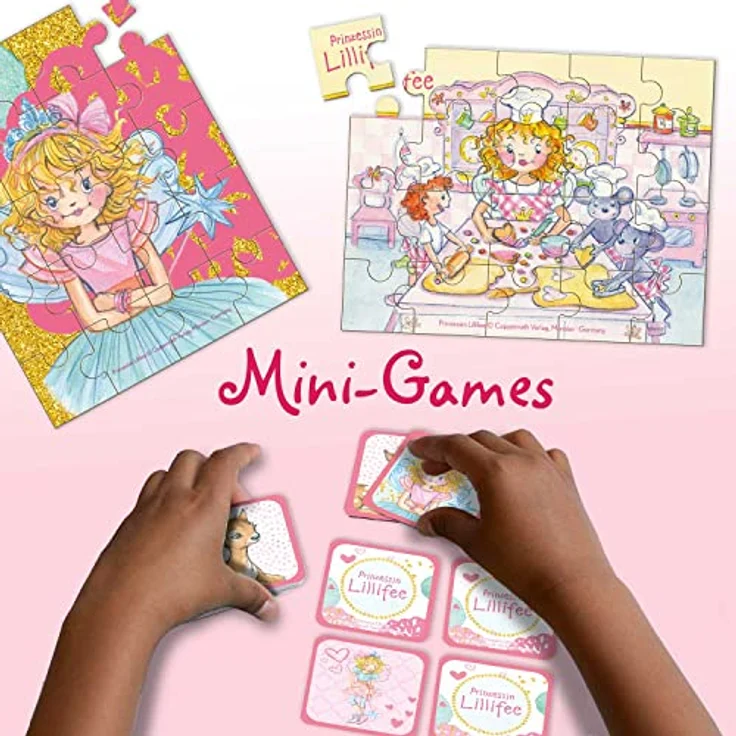 CRAZE Prinzessin Lillifee Adventskalender Kinder - Spielzeug Adventskalender Mädchen mit Prinzessin & Einhorn Figuren – Bild 5