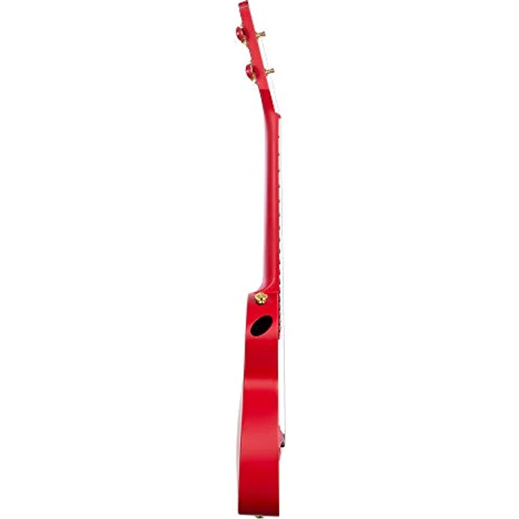 CASCHA Ukulele Carbon Fibre Red Set, Concert Ukulele mit hochwertigem Carbon-Korpus und warmem Klang – Bild 5