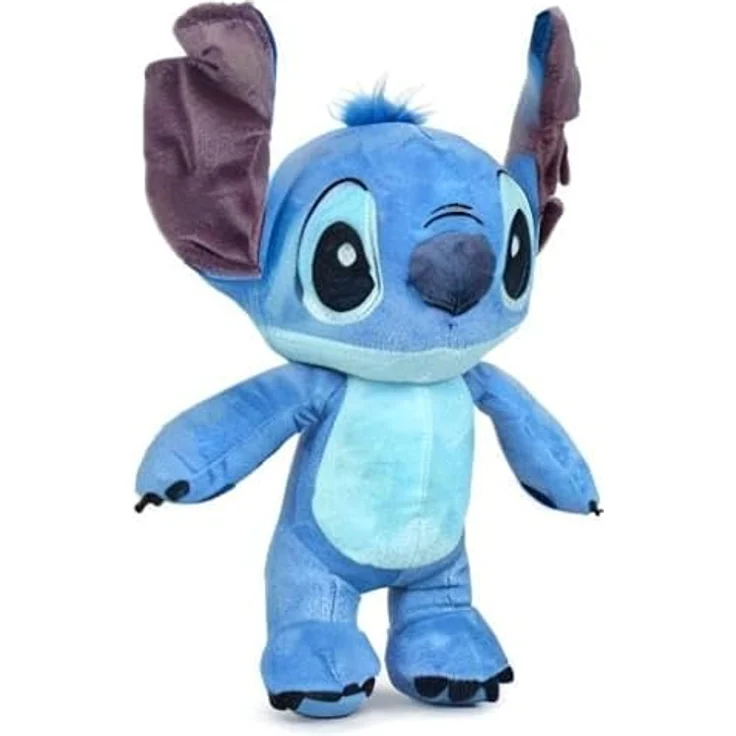 Disney Plüsch Stitch Blue Alien - Höhe 30cm - MIT Sound Hawaiianische Musik Hawaii - Offizielles – Bild 2