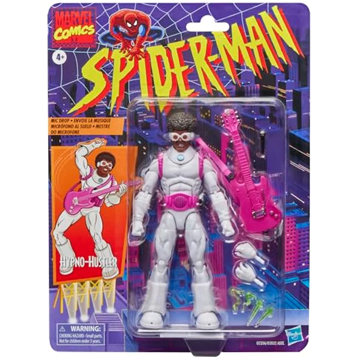 Hasbro Marvel Legends Series Hypno-Hustler Action-Figur, Retro Spider-Man Comics, 15 cm mit 8 Accessoires und über 20 Bewegungspunkten – Bild 1