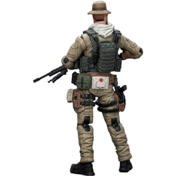 Joy Toy Hardcore Coldplay Actionfigur 1/18 U.S. Army Delta Assault Squad Sniper, beweglich, 11 cm, Zubehör enthalten – Bild 2