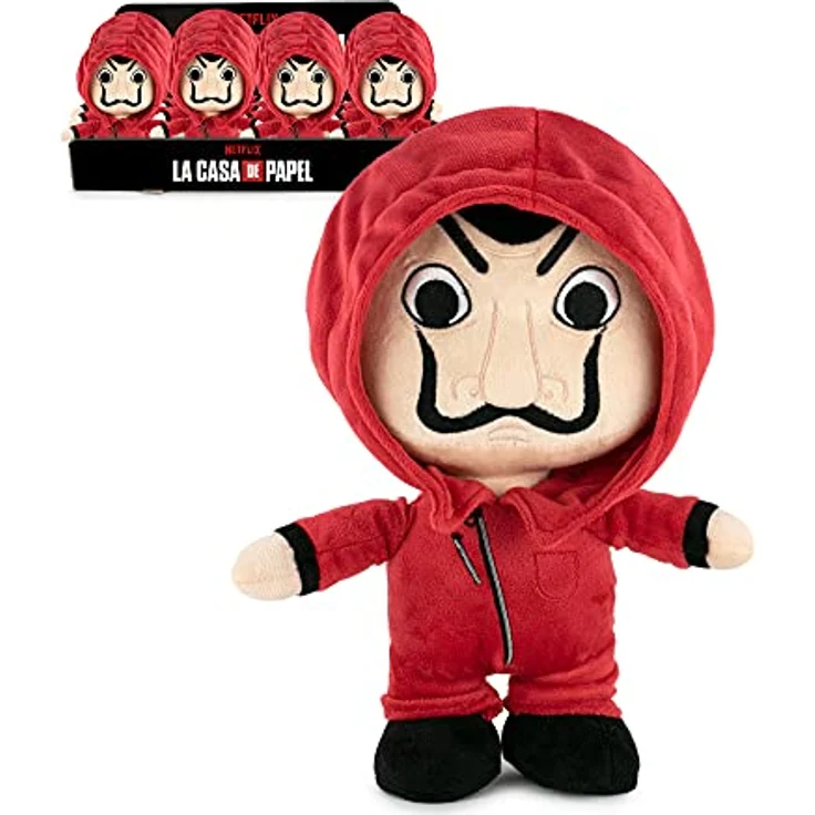 Giochi Preziosi Famosa Softies - La Casa de Papier Plüschpuppe, 20 cm, bunt mit Charakter-Outfit – Bild 4
