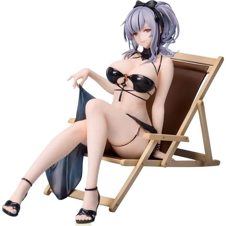 FREEing Azur Lane PVC Statue 1/7 Giulio Cesare, detailreiche Sammelfigur, 16 cm, High Tide Under the Sunlight