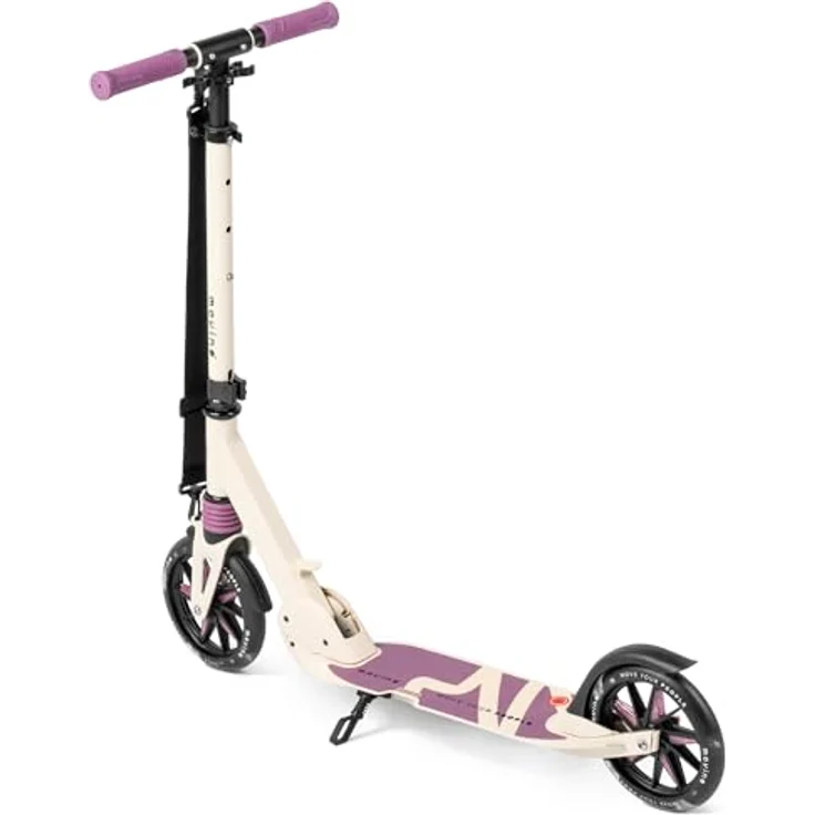 Movino Cityroller MOVINO CITY LIGHT, Stoßdämpfer Scooter mit 180 mm LED-Rollen, max. 100 kg Traglast, stufenlos höhenverstellbar – Bild 4