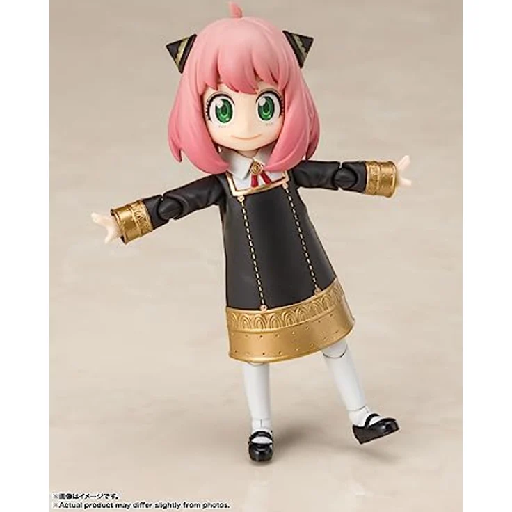 BANDAI Tamashi Nations – Spy x Family – Anya Forger (Uniform Version), S.H.Figuarts Sammelfigur, langlebig und strapazierfähig – Bild 5