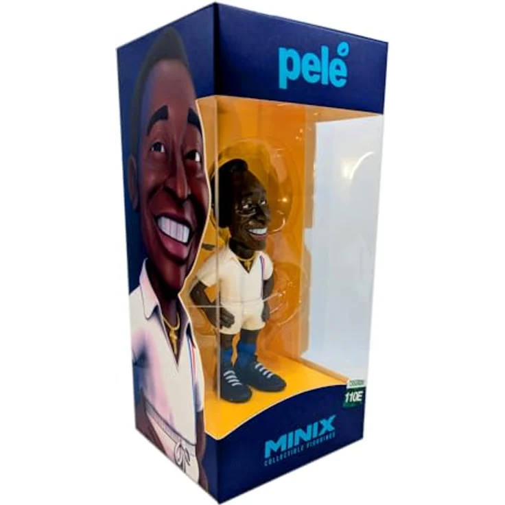 MINIX Football Stars #110E – Football Legend – Escape to Victory Pele Sammelfigur, 12 cm – Bild 5