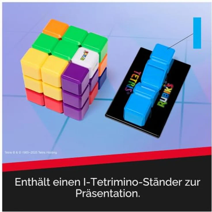 Rubiks Tetris Cube, Gehirntraining-Würfel mit 6 Tetrimino-Formen, Schwierigkeitsgrad 4 – Bild 5