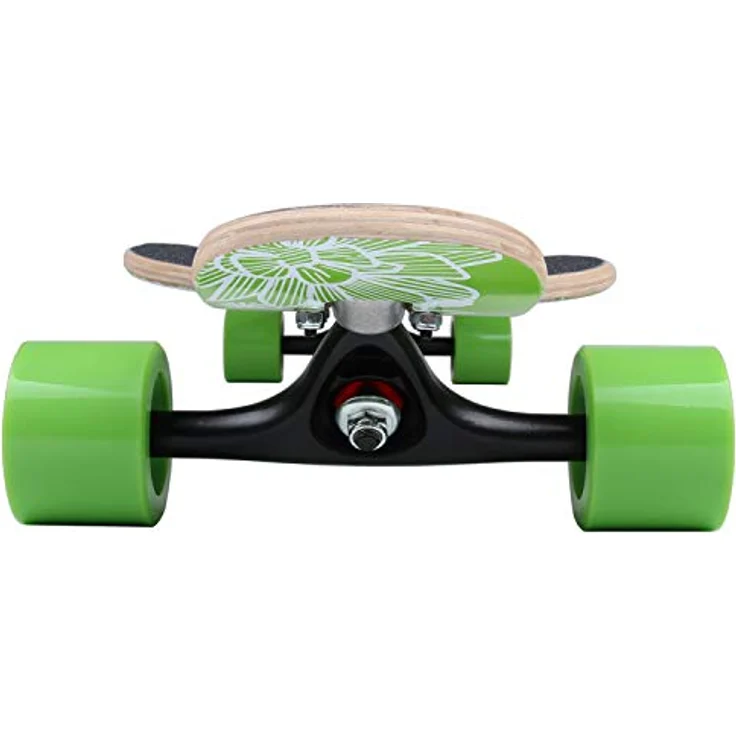 FunTomia Flex3 bis 68kg - Camber Longboard (Hawaii Blume - Ahornholz) – Bild 3