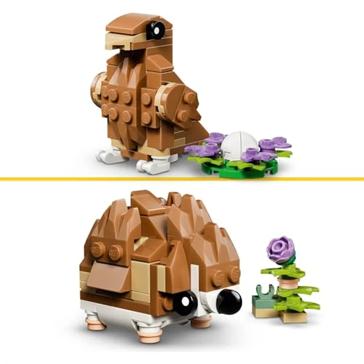LEGO Creator 3-in-1-Set Niedlicher Hamster, Kinderspielzeug mit 3 Bauoptionen in Mint, Konstruktionsspielzeug für Jungen und Mädchen - 31376 – Bild 4