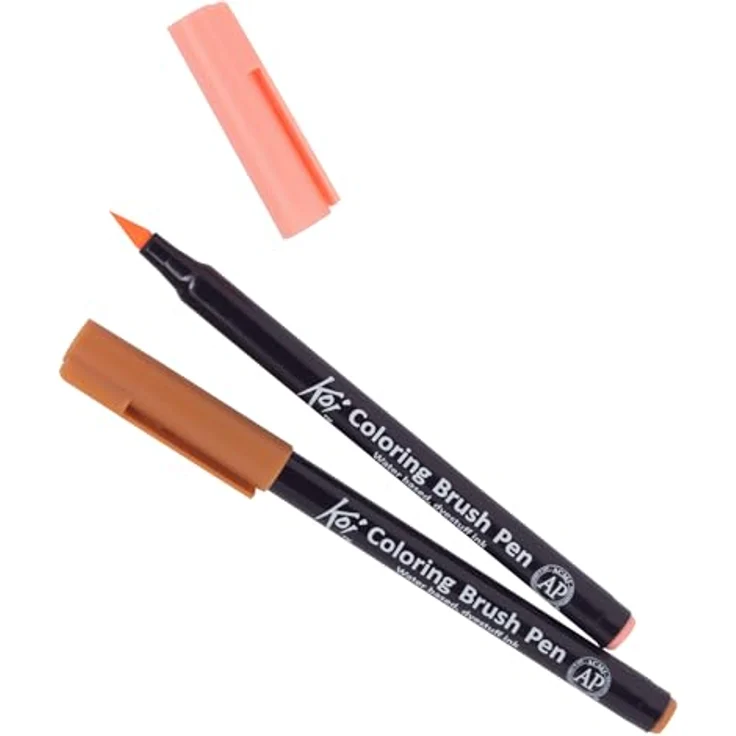 SAKURA Koi Malpinsel-Set, einzigartige Manga-Kollektion, 6 Farben (POXBRMAN6) - Hochwertige Pinselspitzen für druckqualität, streifenfreie Abdeckung – Bild 4