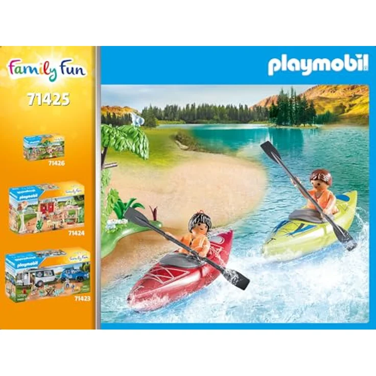 Playmobil® Konstruktions-Spielset Zelten (71425), Family & Fun, (54 St) – Bild 6