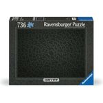 Ravensburger Puzzle 12000054 - Krypt Puzzle Schwarz - 736 Teile für Erwachsene ab 14 Jahren, schweres Einfarbiges Puzzle