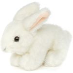 Uni-Toys Kuscheltier Hase, liegend - 18 cm - Plüsch-Kaninchen - versch. Farben - zu 100 % recyceltes Füllmaterial